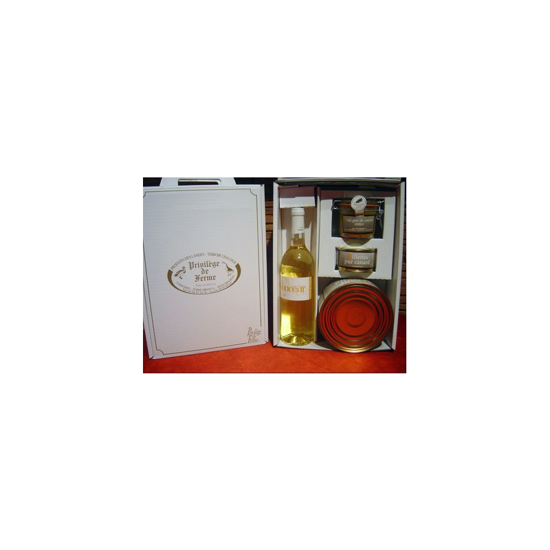 Coffret Demi-canard et vin n°2