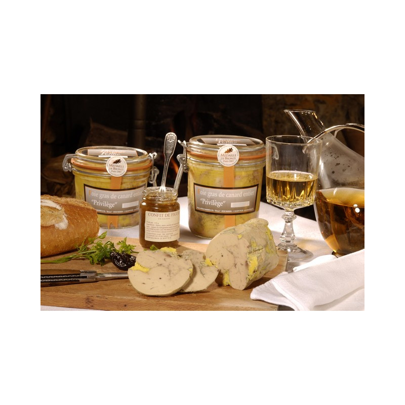 Foie Gras de canard entier privilège Foie Gras de canard entier privilège