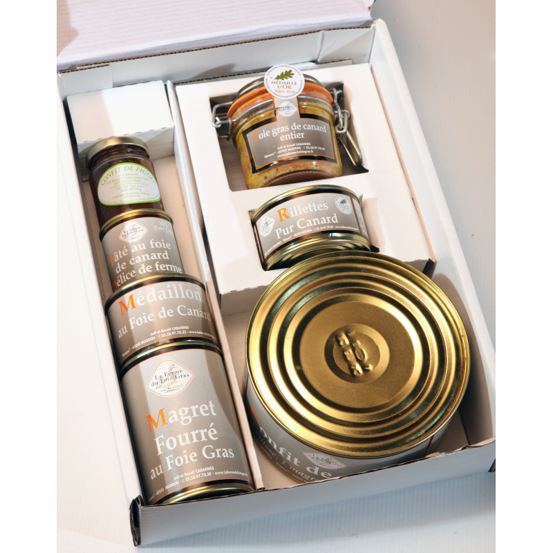 Coffret Foie Gras et Confit - La Ferme des Roumevies