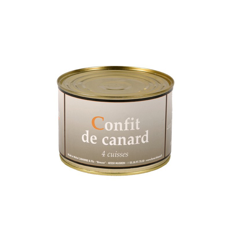 Confit de canard 4 cuisses