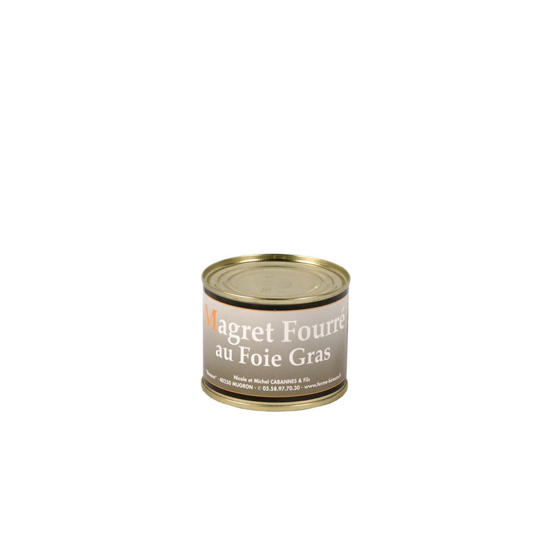 Magret fourré au foie gras