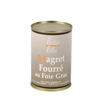 Magret fourré au foie gras