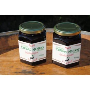 Confiture de cerise noire