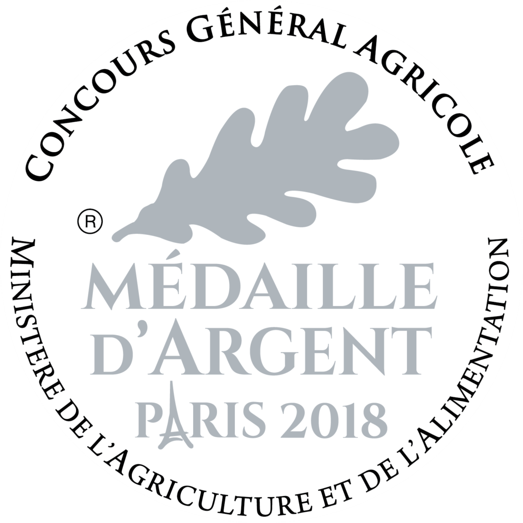 Médaille d'Argent Paris 2018